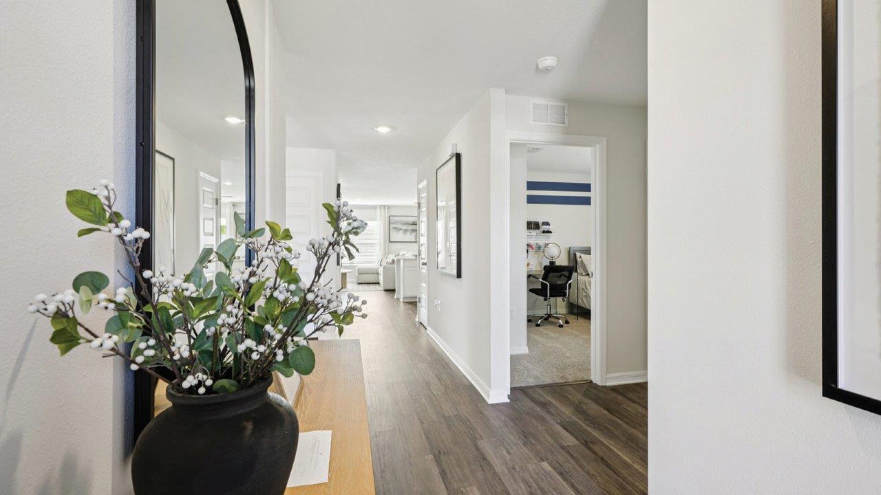 Front entry hallway