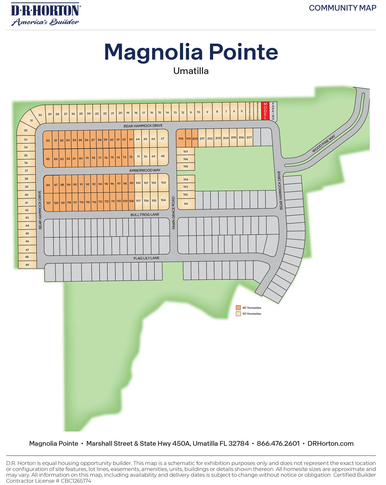Static Lot Map