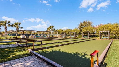 Bocce courts