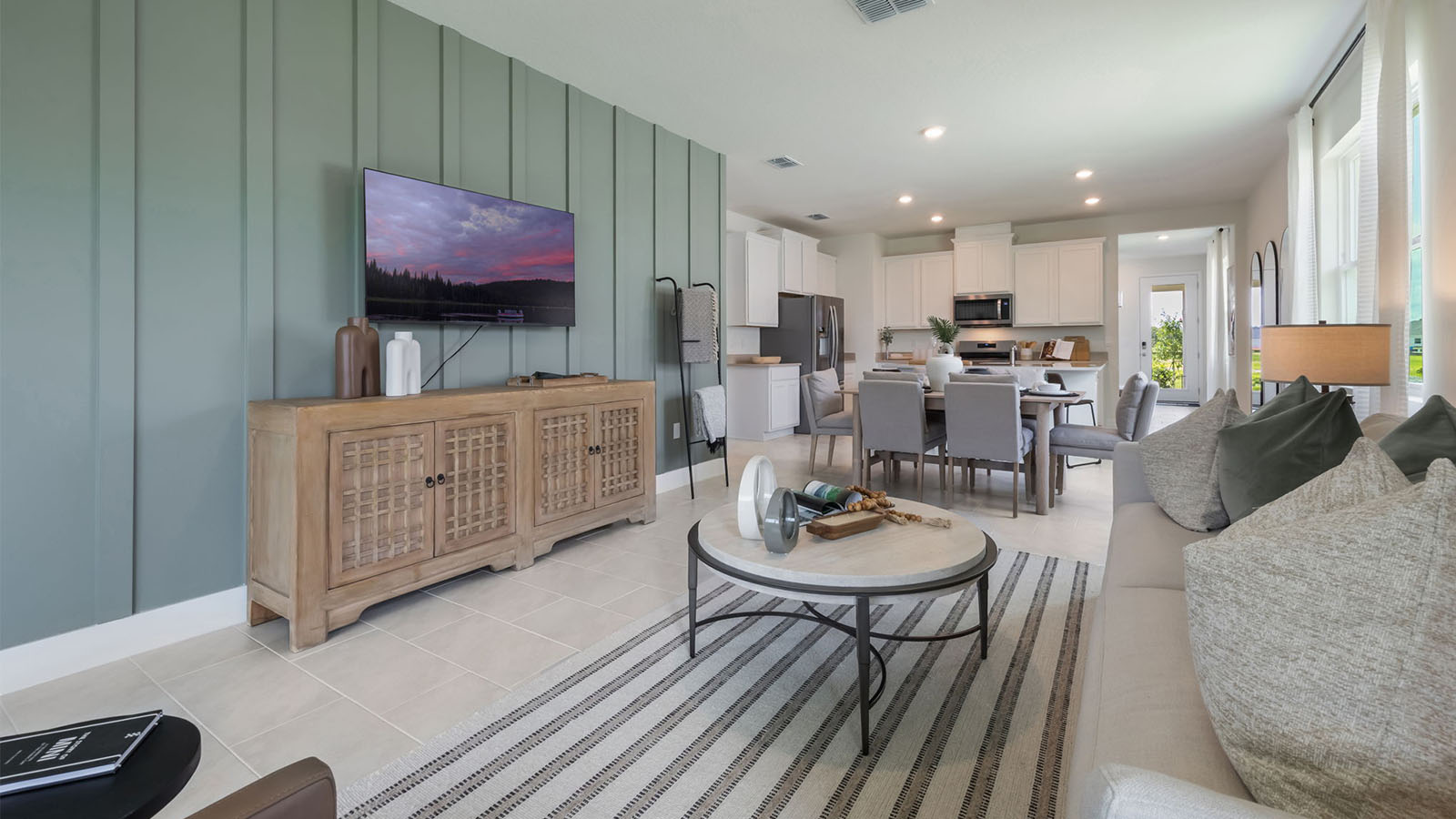 Living room with couch