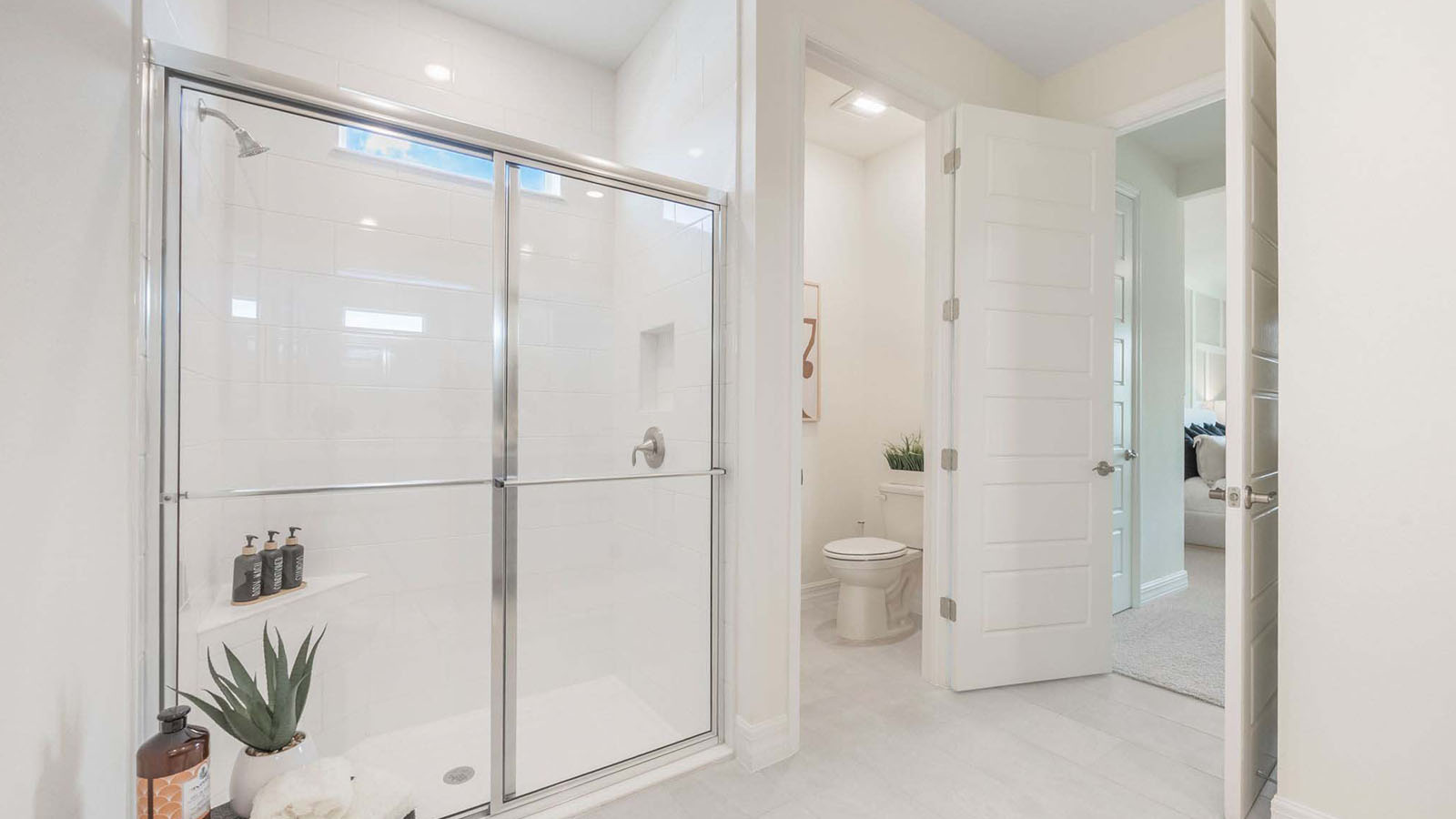 Primary bathroom walk-in shower