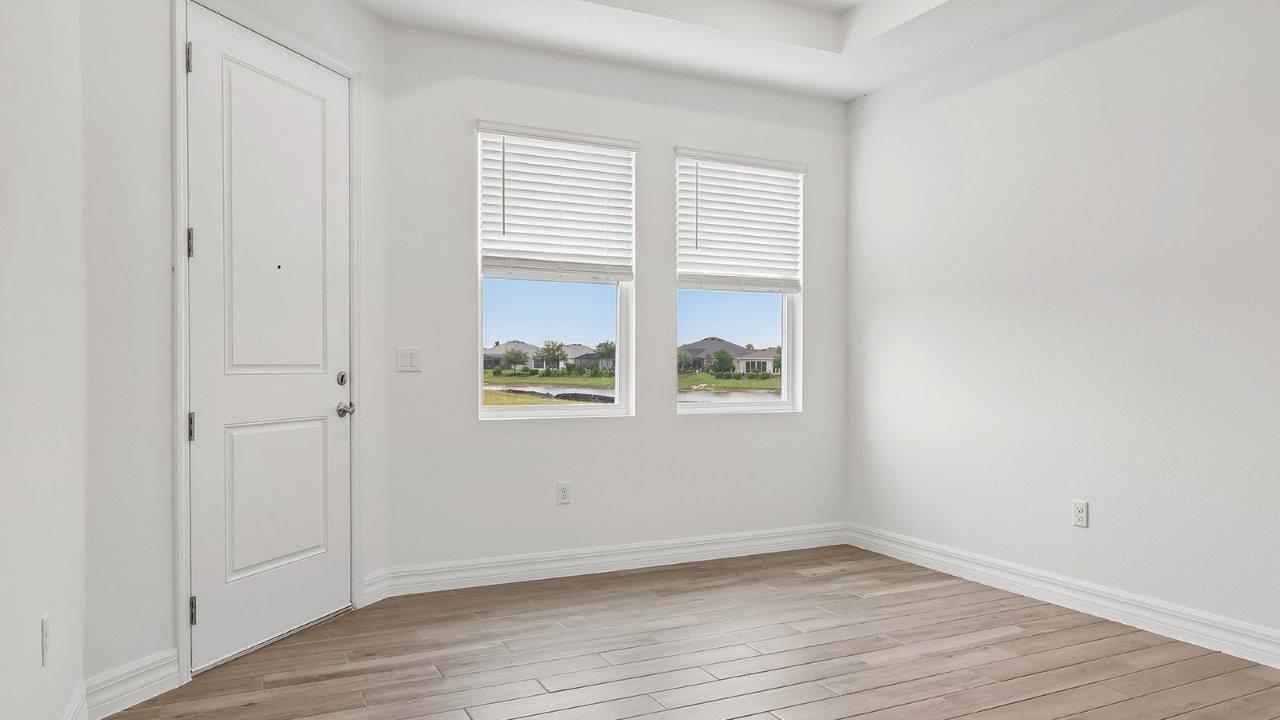 multi-gen suite living room with exterior door