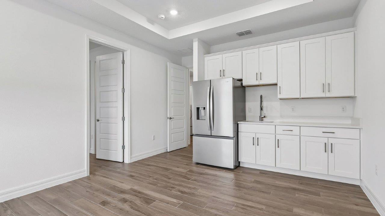 multi-gen suite living room with kitchenette