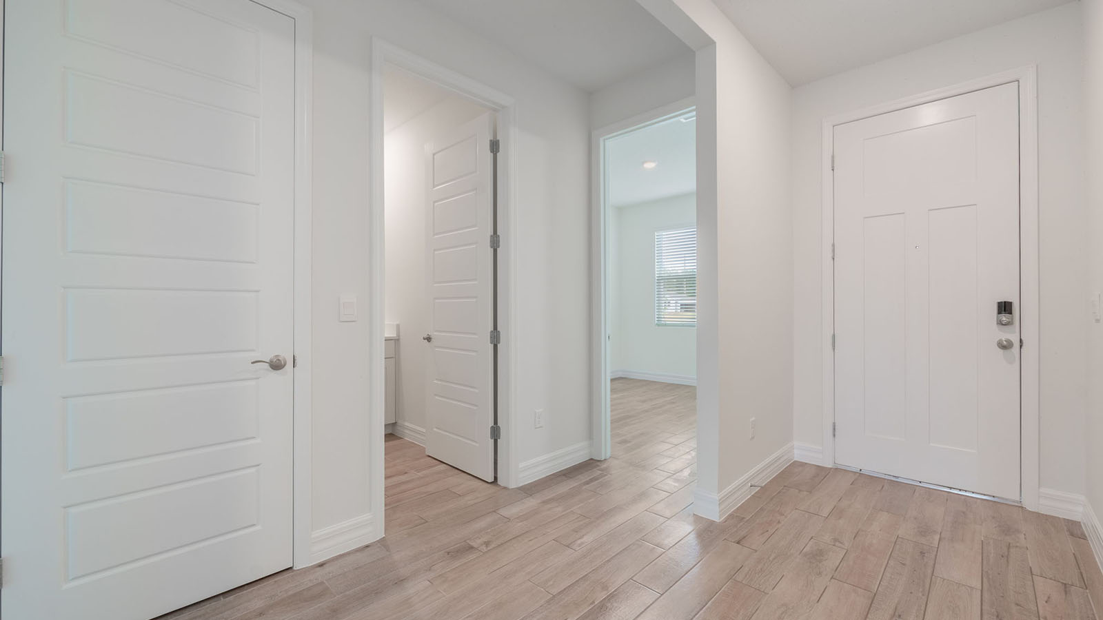Hallway to bedrooms 1 and 2