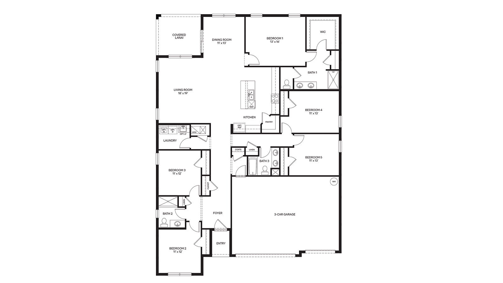 2D Covington Floorplan