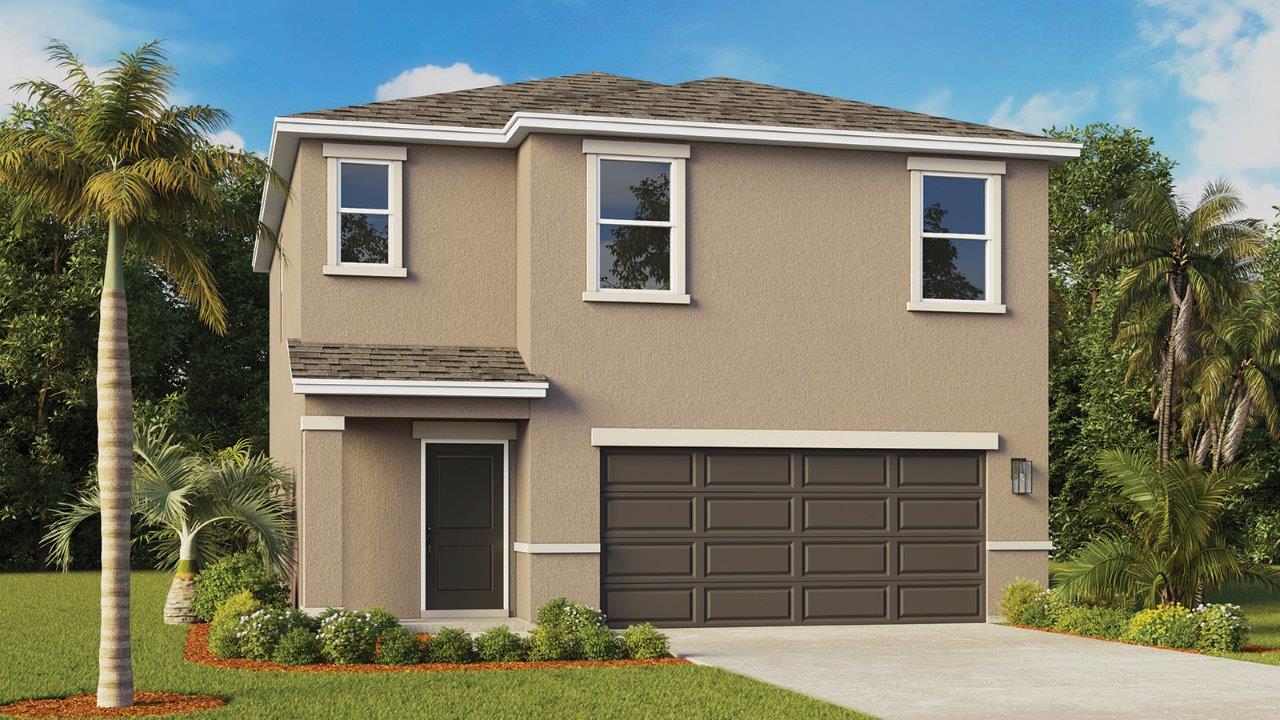 Crestview virtual rendering of exterior single family home