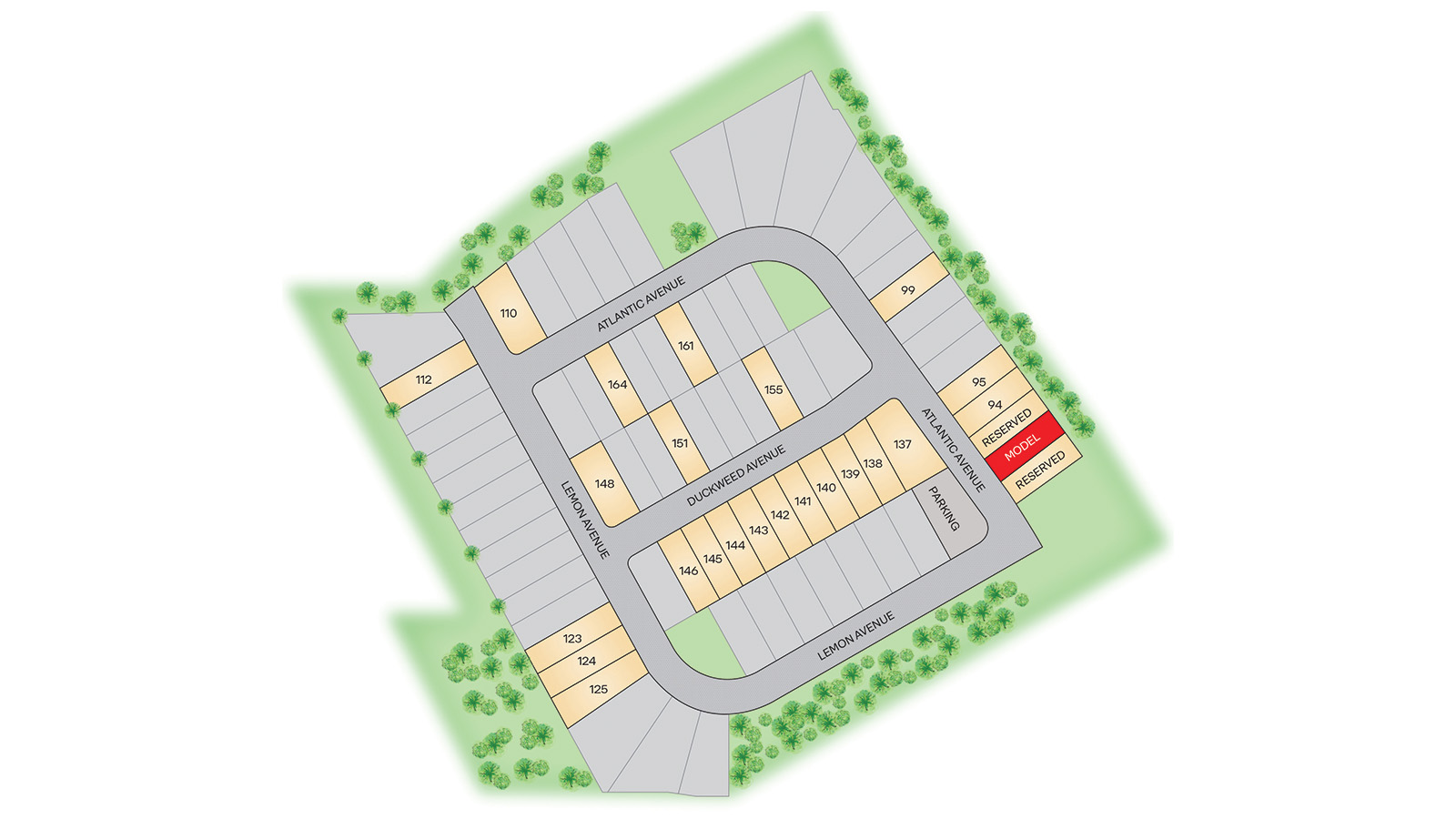 Static Lot Map