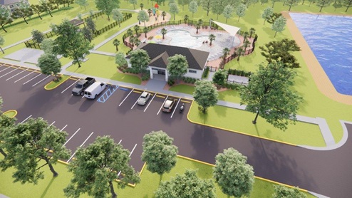 Amenity New construction land O Lakes.