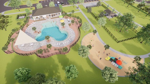 Amenity New construction land O Lakes.