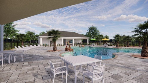 Amenity New construction land O Lakes.