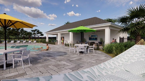 Amenity New construction land O Lakes.
