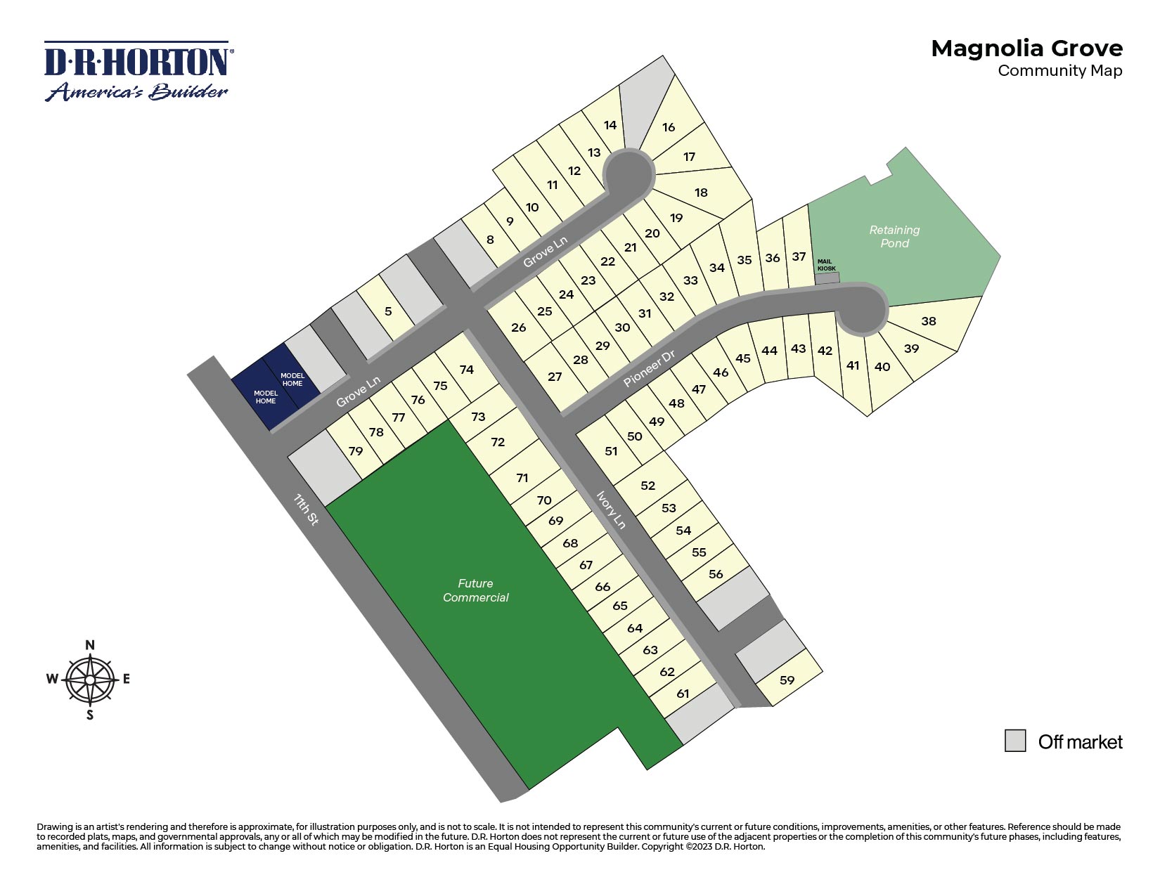 Static Lot Map