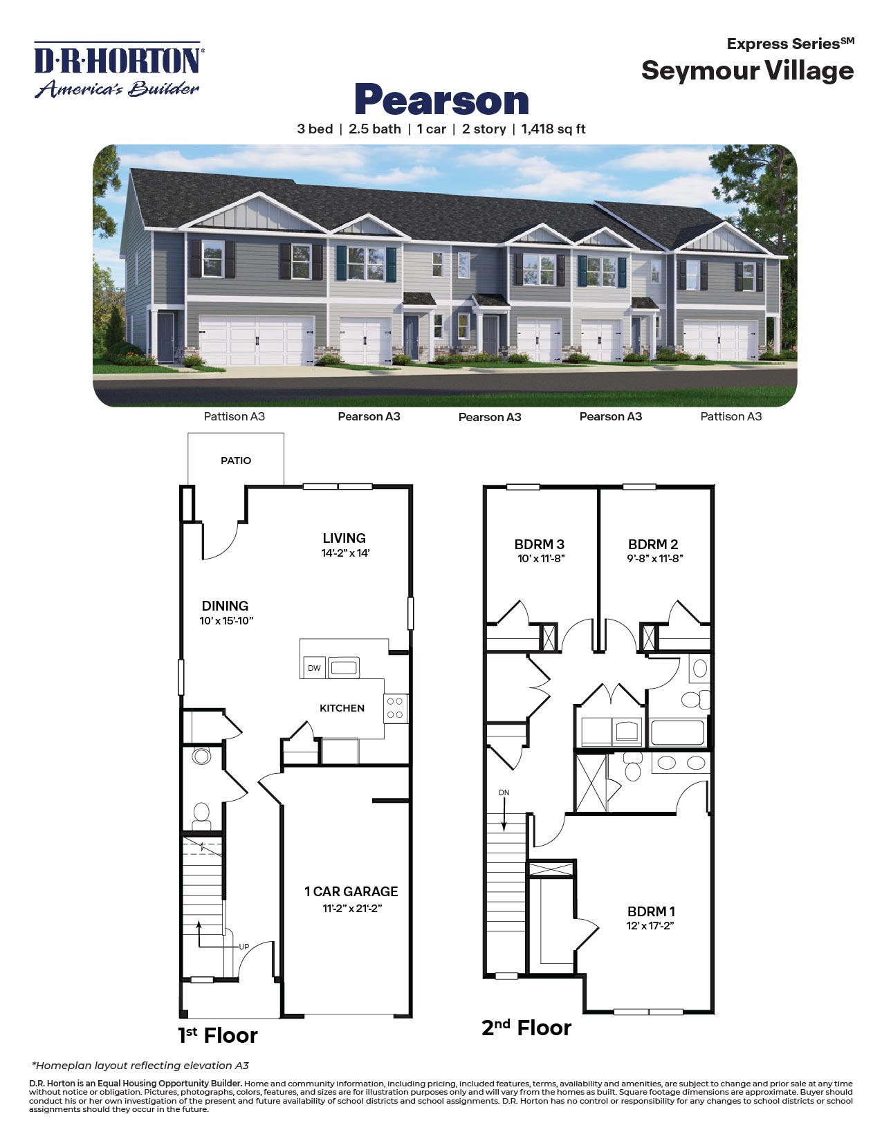 Pearson Floorplan
