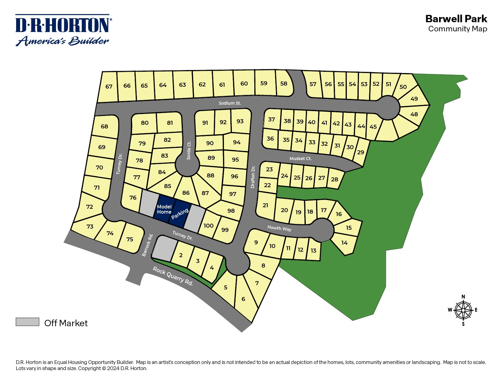 Static Lot Map