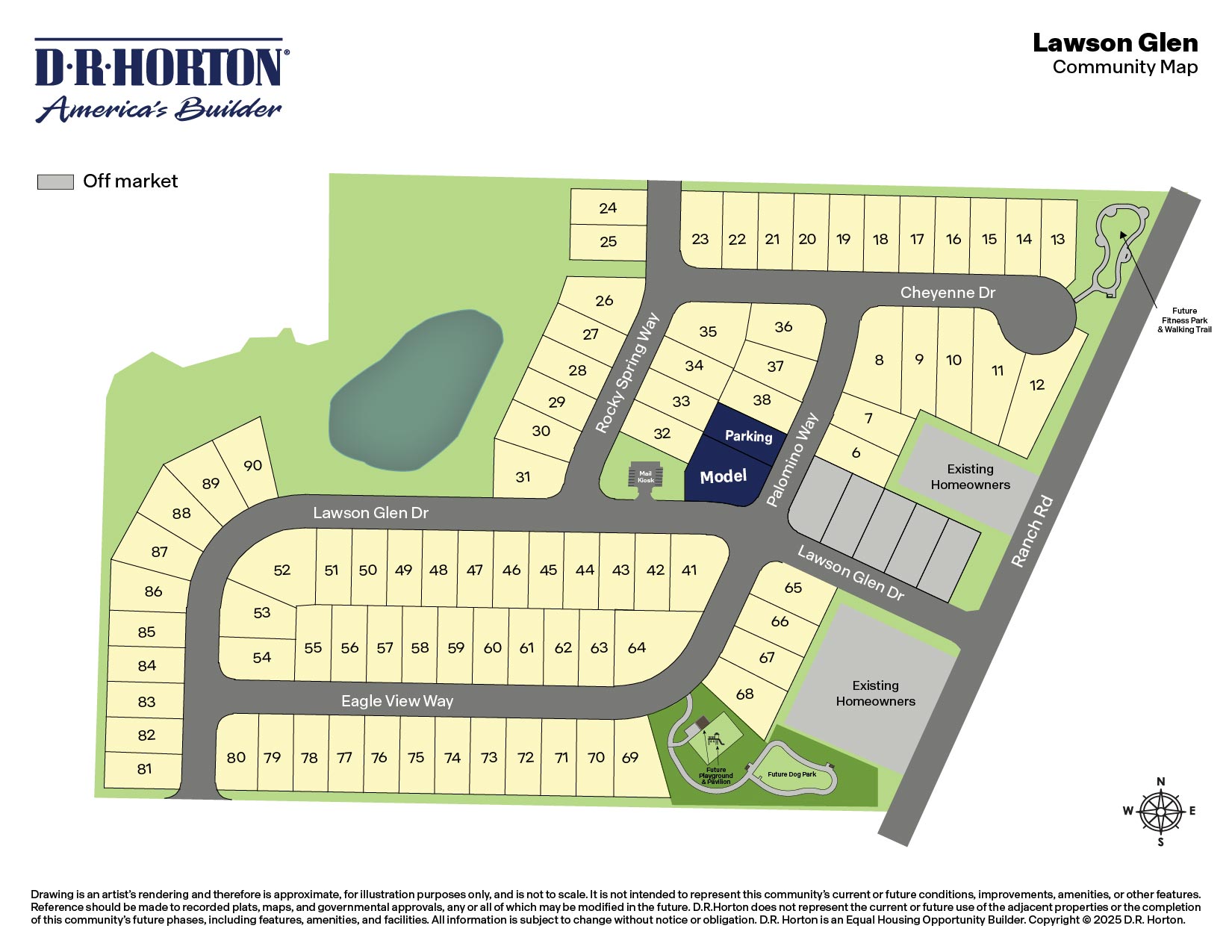Static Lot Map