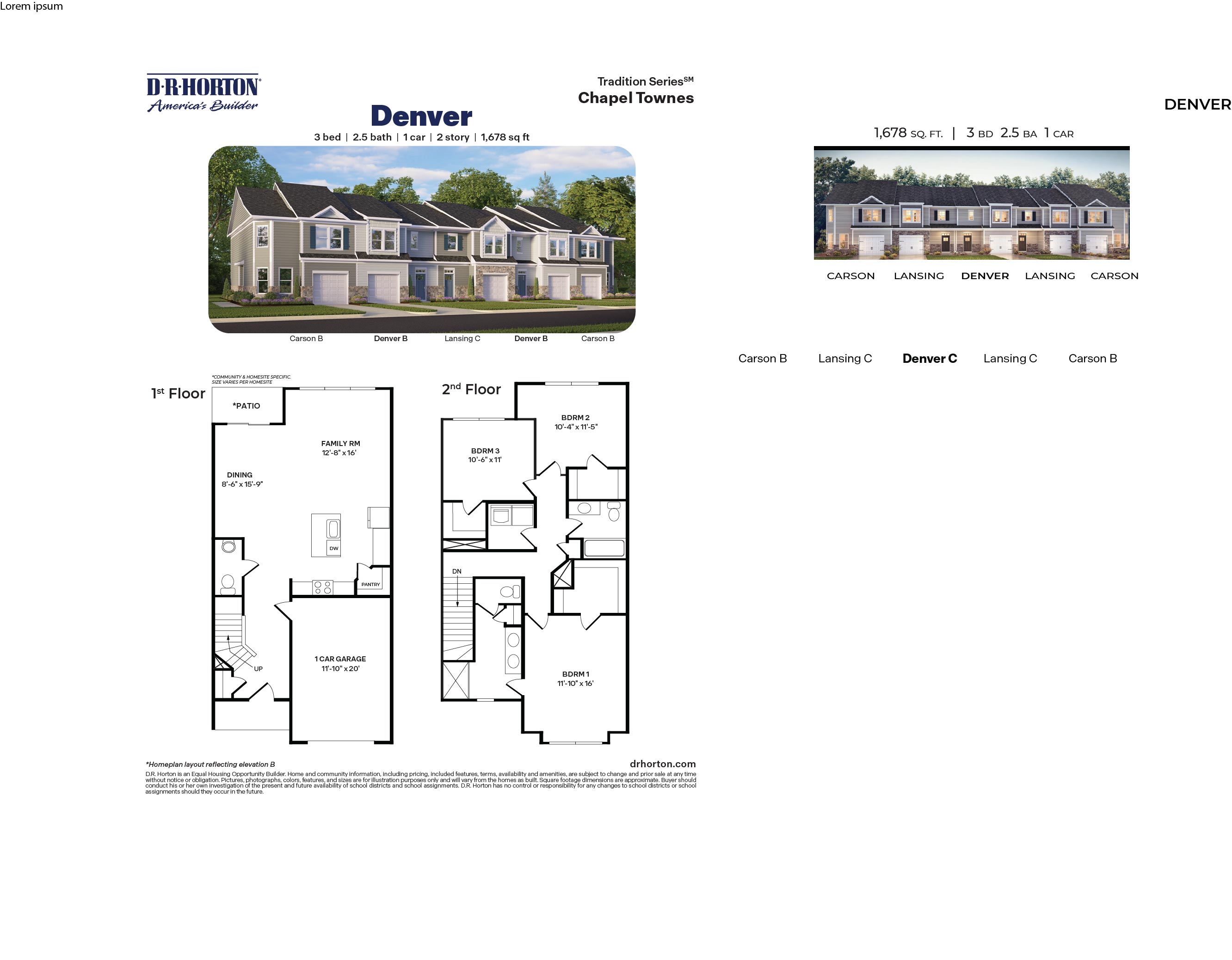 Denver Floorplan