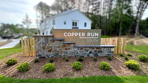 Copper Run South Entry Monument