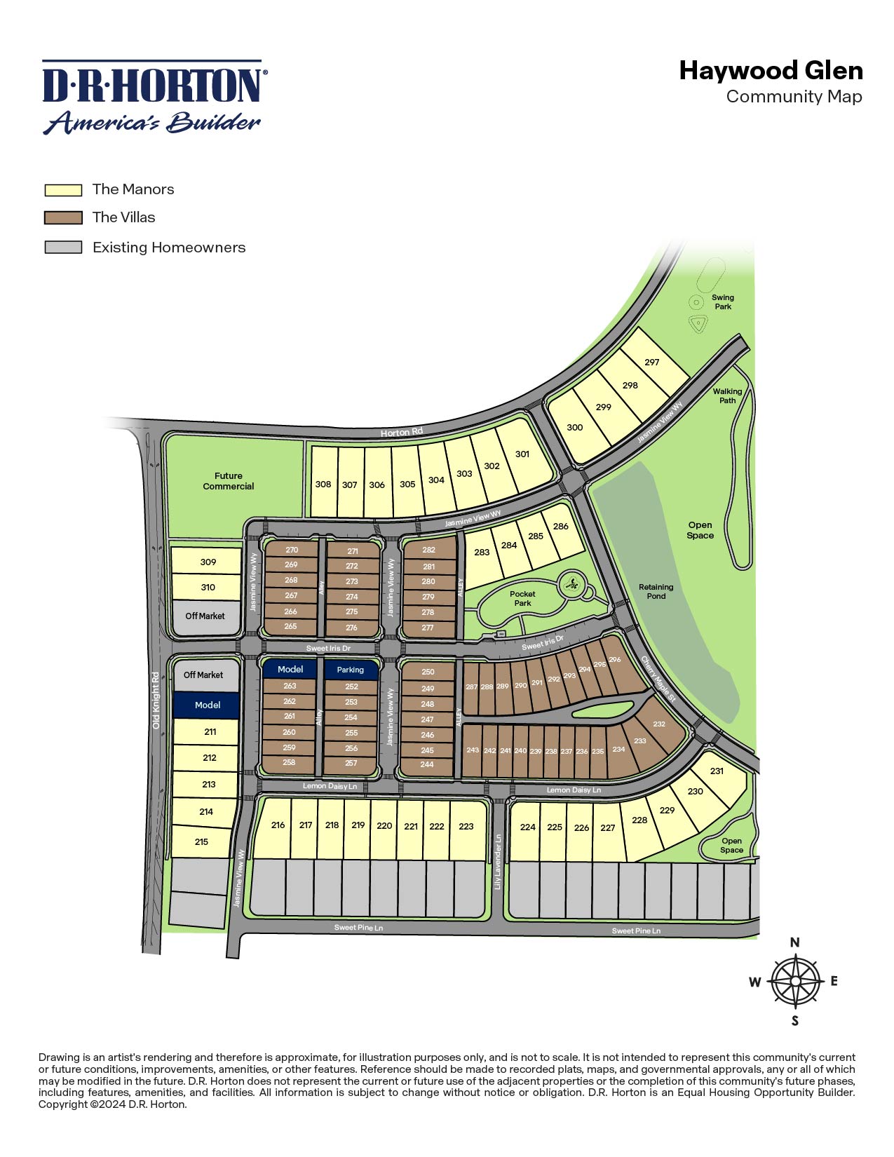 Static Lot Map