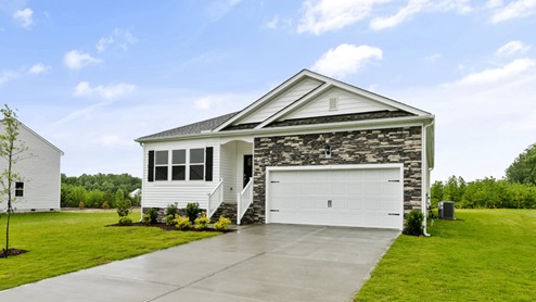 Aberdeen style with two-car garage