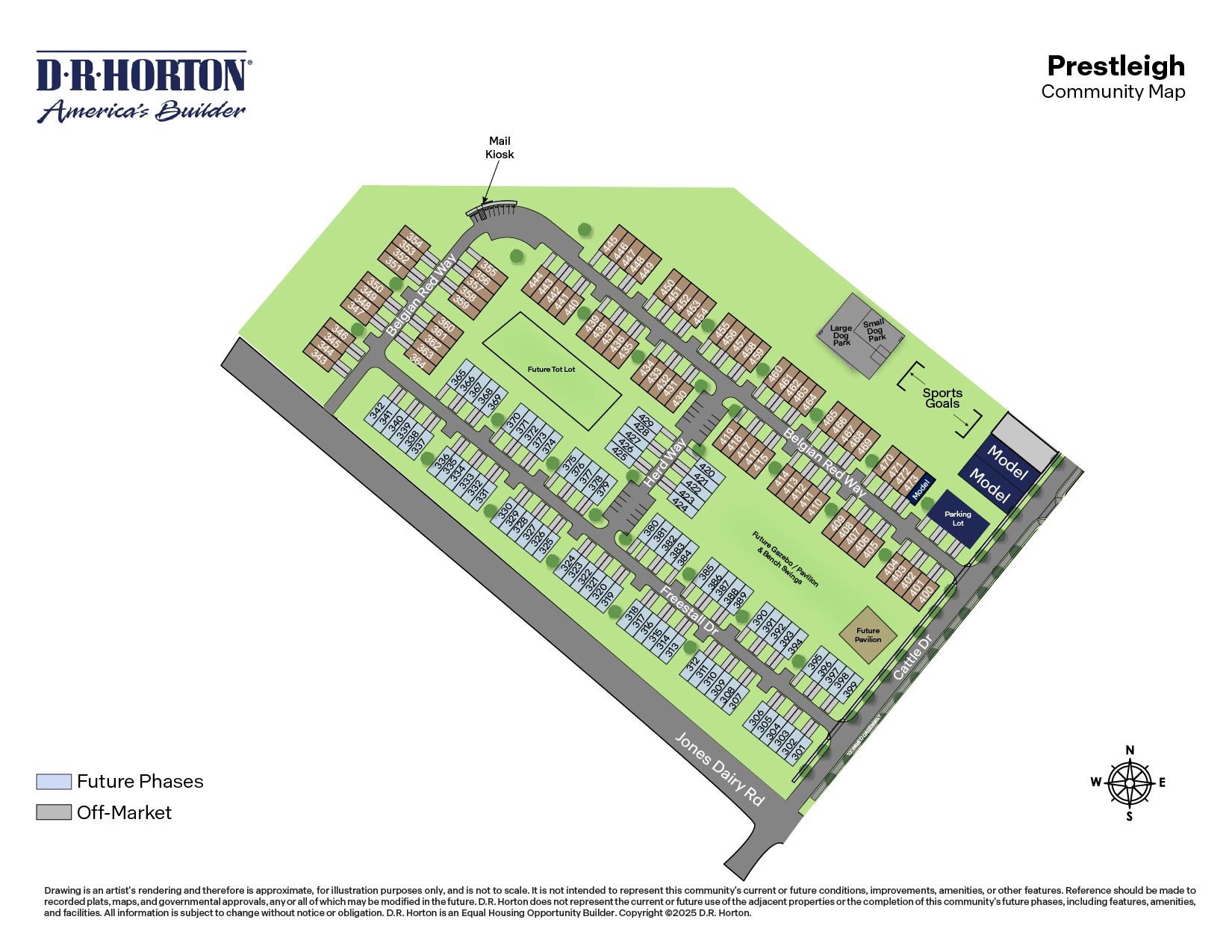 Static Lot Map