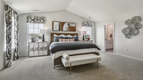 Wilmington model primary bedroom
