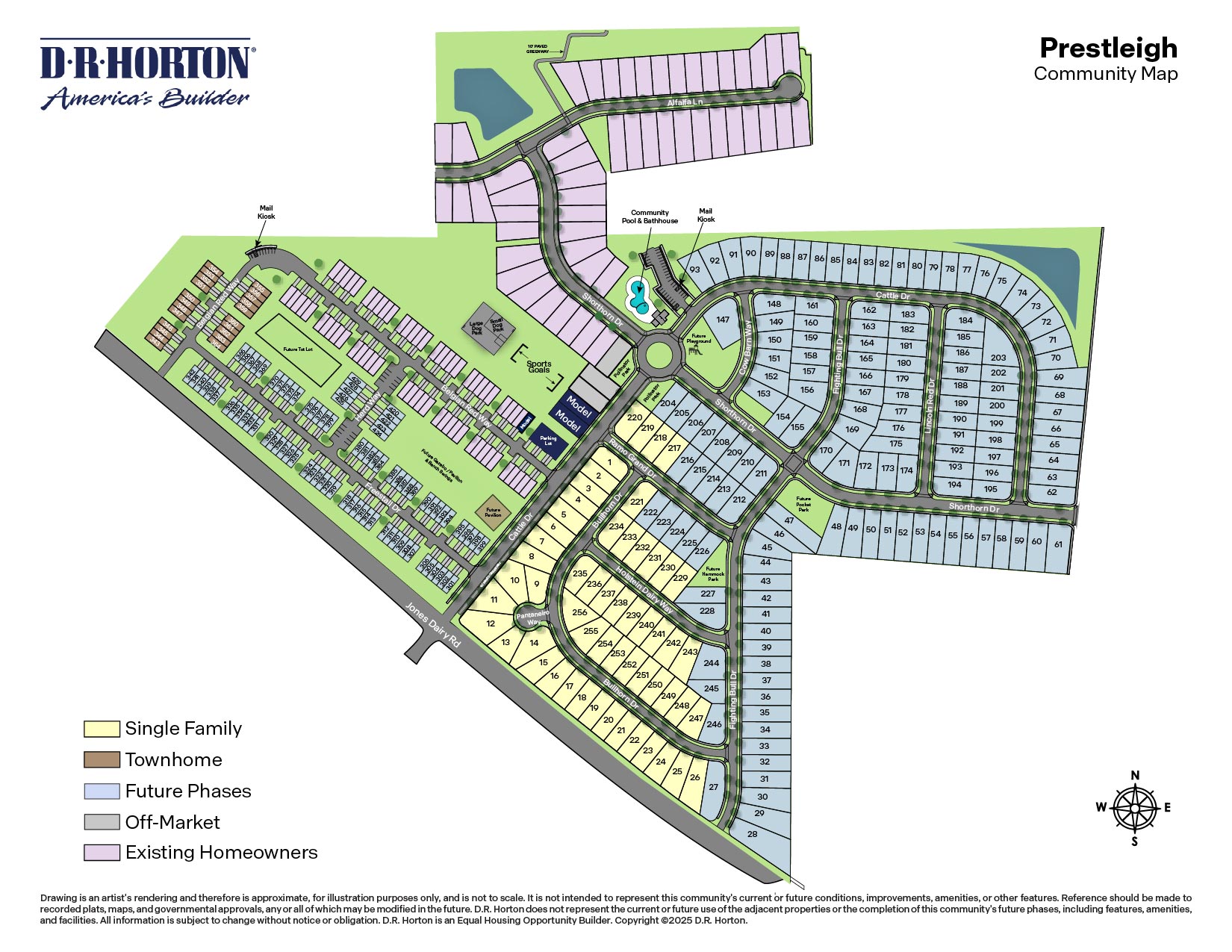 Static Lot Map