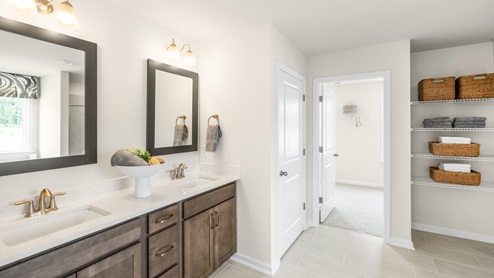 Norman Model Bathroom with Quartz Countertops