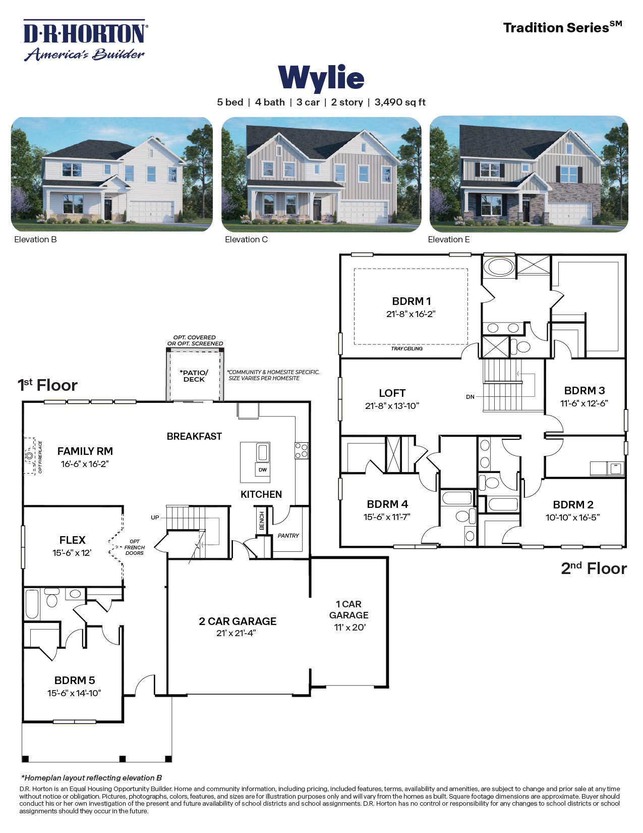 Wylie Floorplan