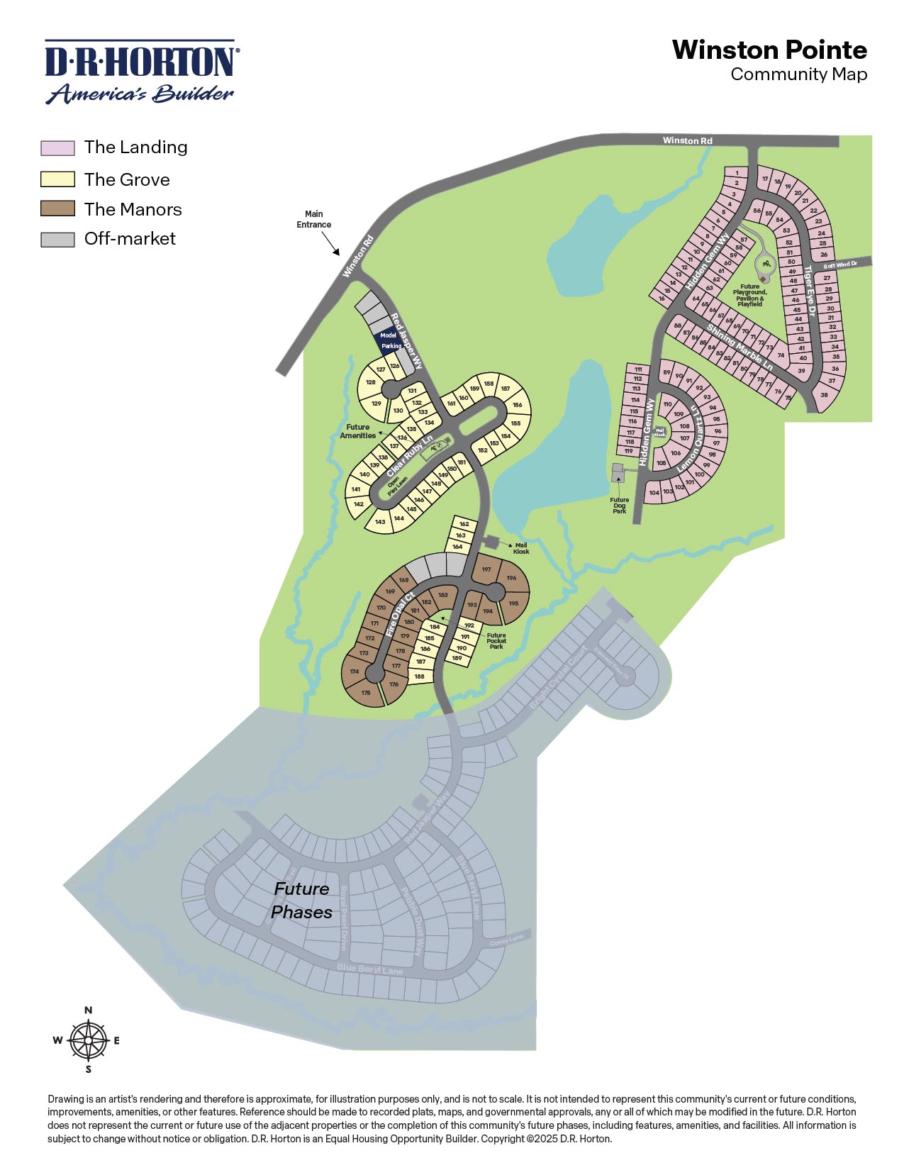 Static Lot Map