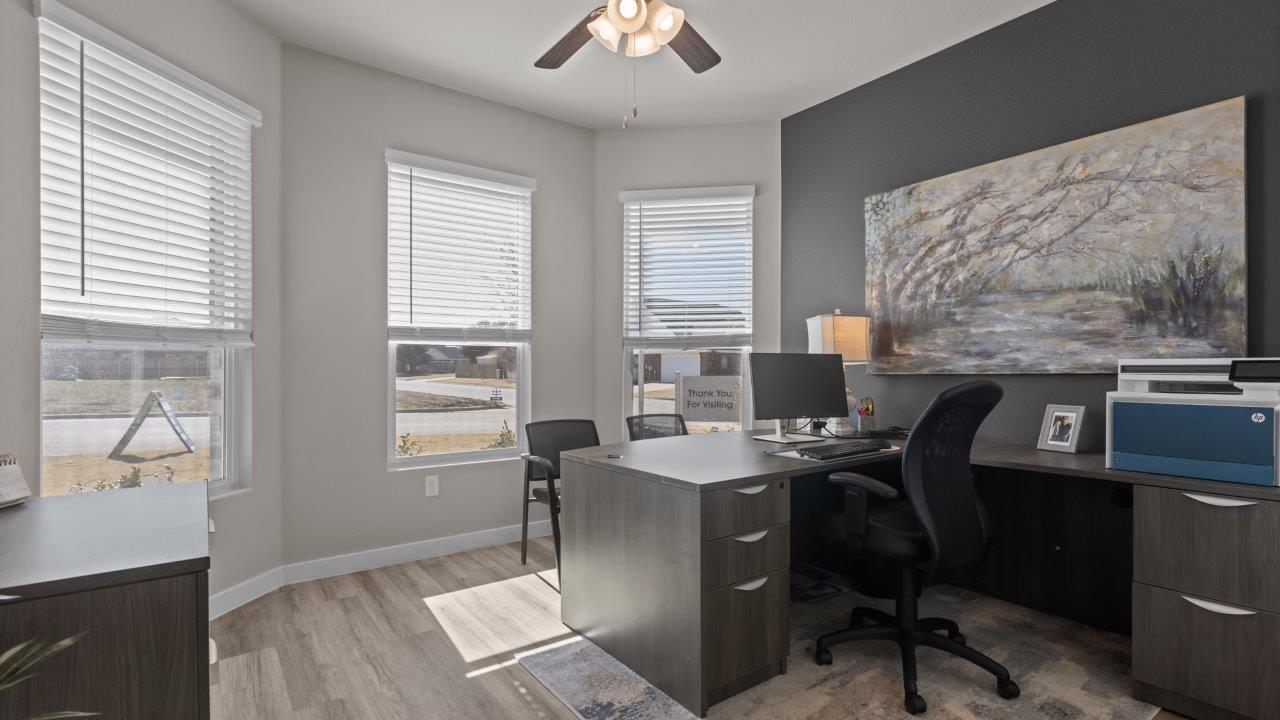 Front guest bedroom with ample natural light