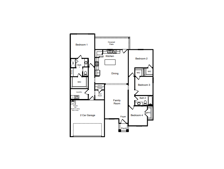Ashli floor plan and layout