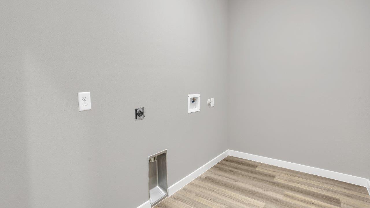 Laundry room and utility closet space
