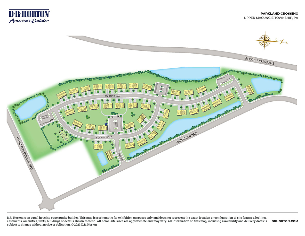 Static Lot Map