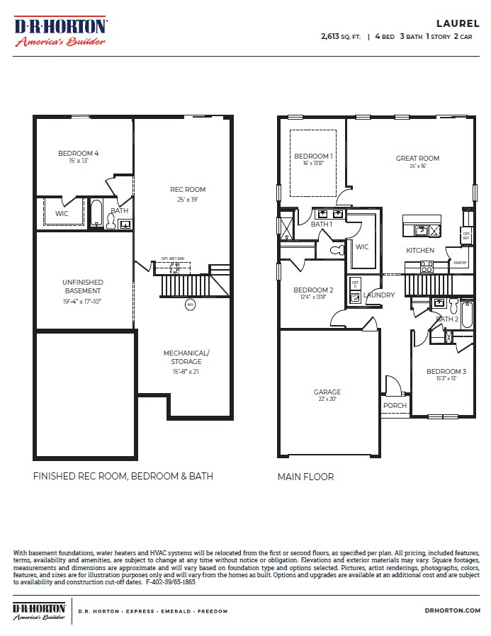 the laurel floorplan