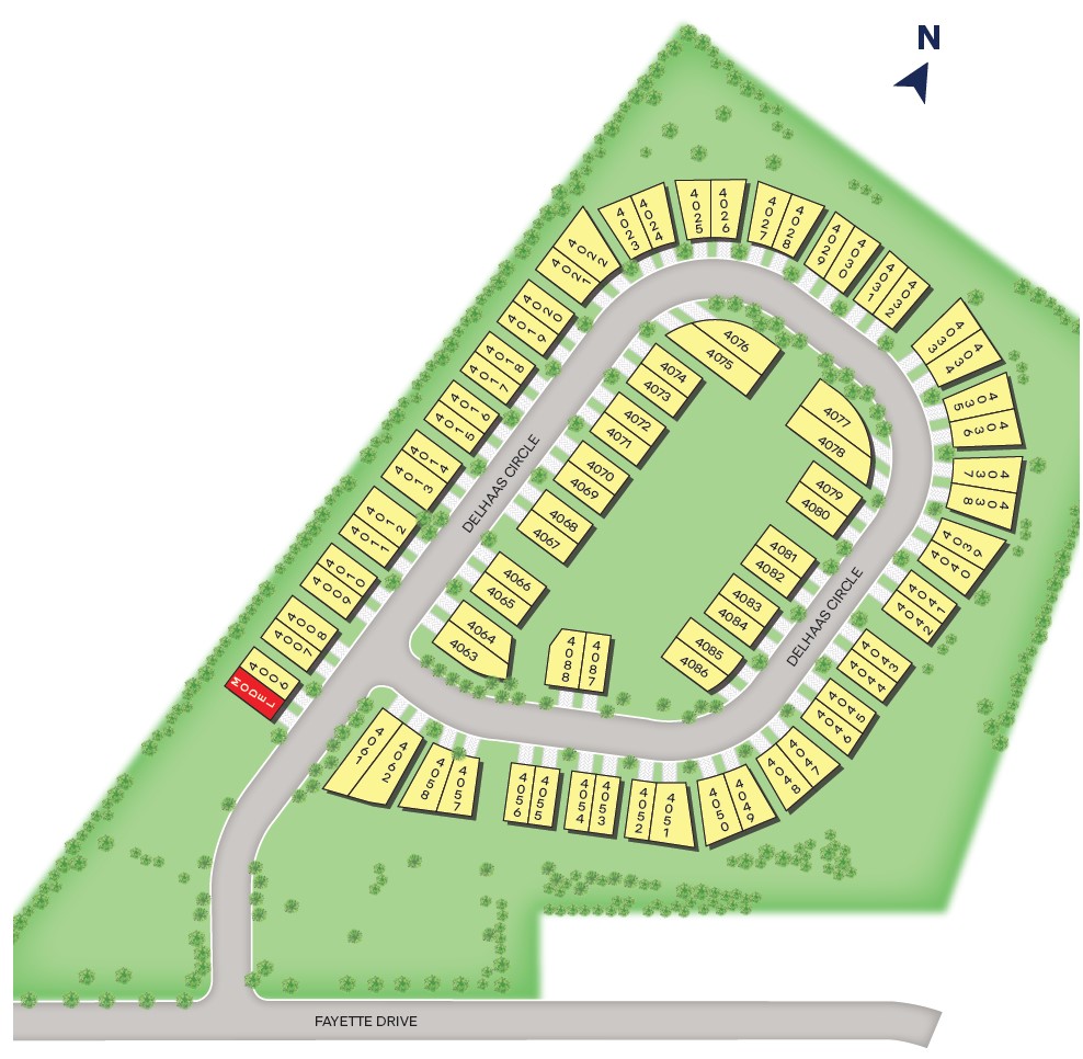 Static Lot Map