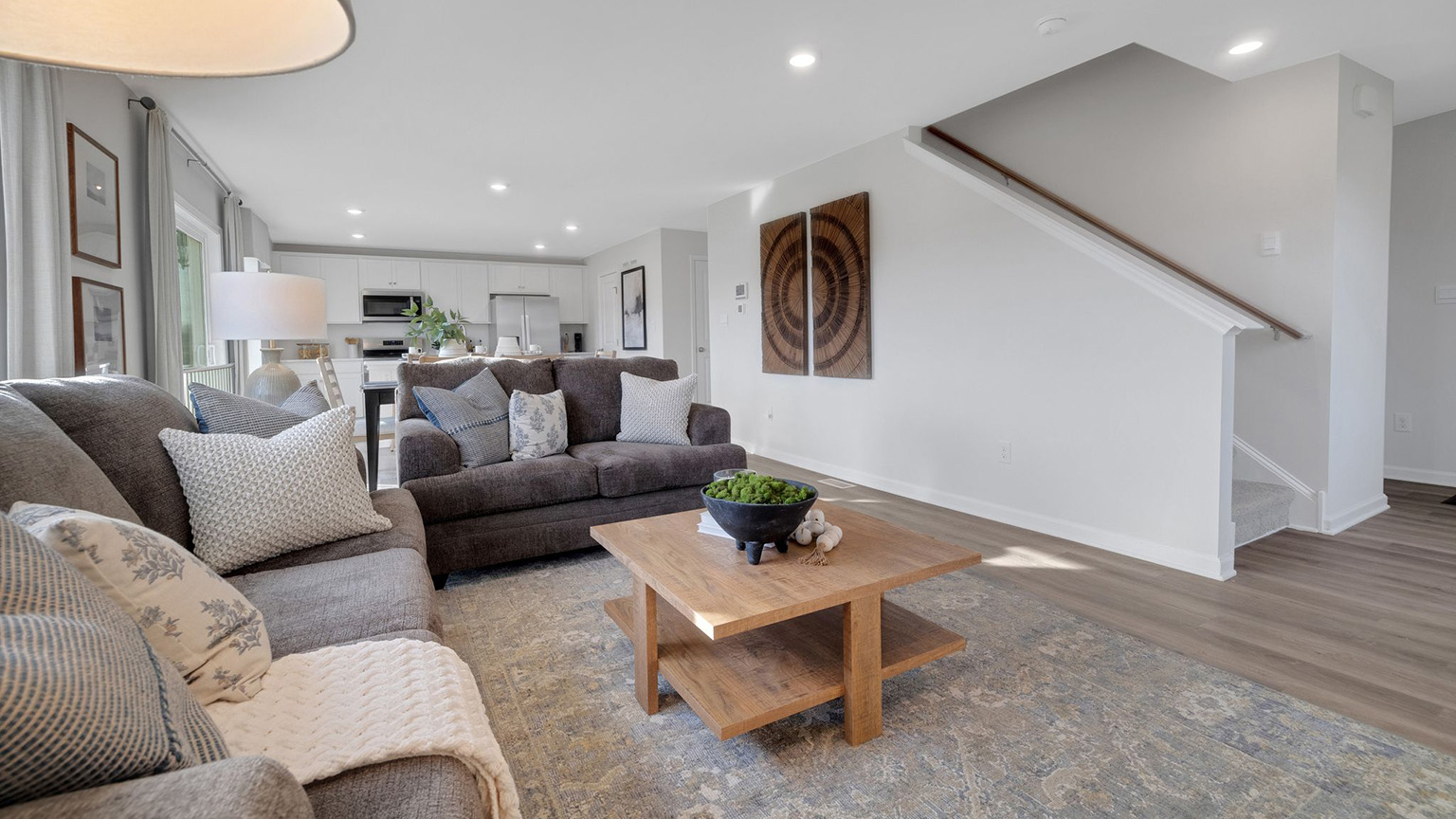 The open floorplan allows you and your loved ones to spend quality time together.