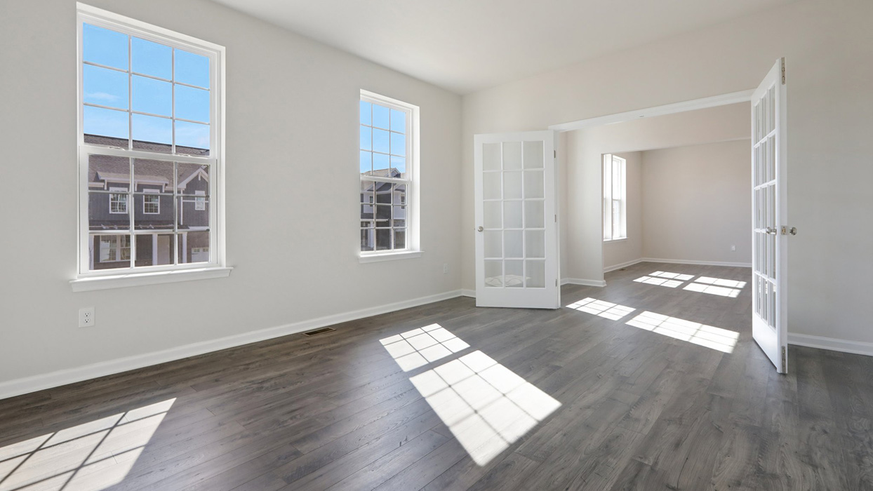 Flex room on main floor living