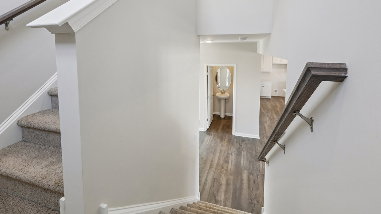 Staircase to upstairs