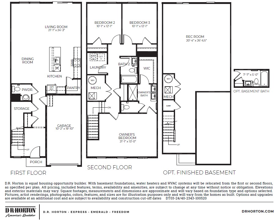 Charleston floorplan blue print