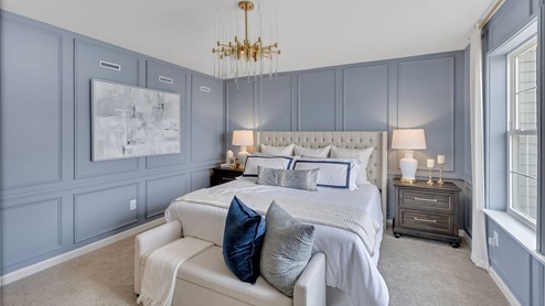A different view of the primary bedroom.