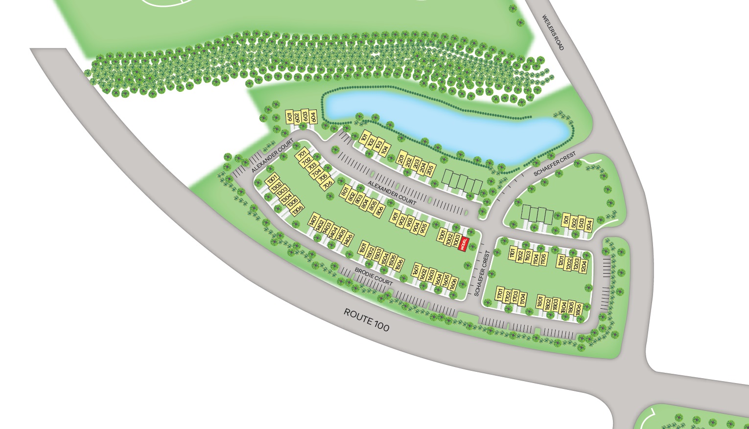 Static Lot Map