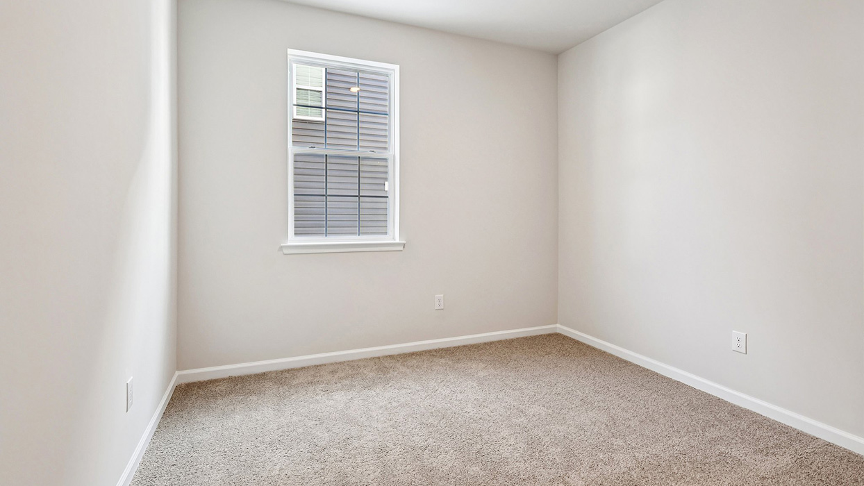 Bedroom three with one single window