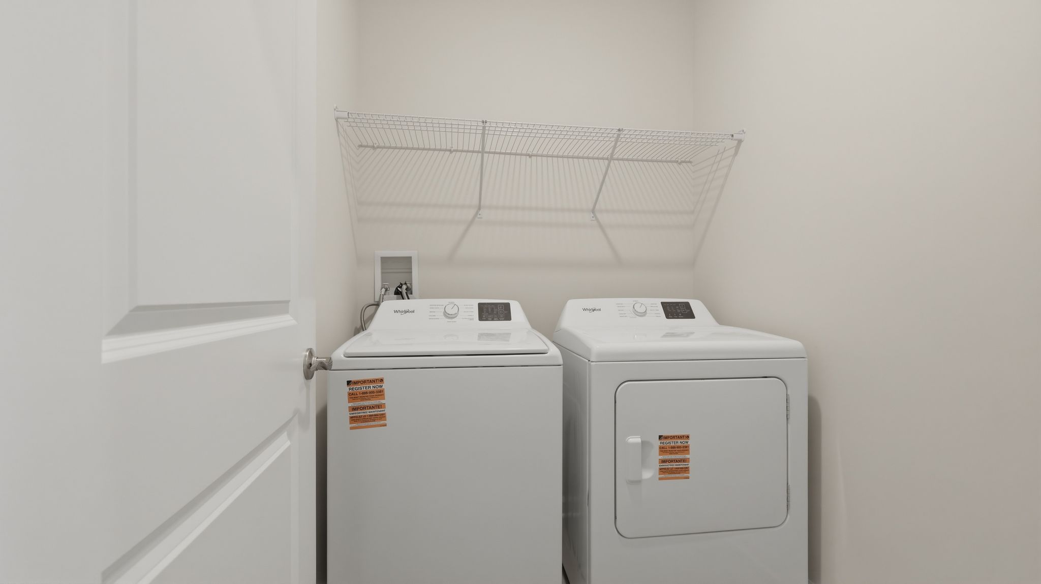 washer and dryer