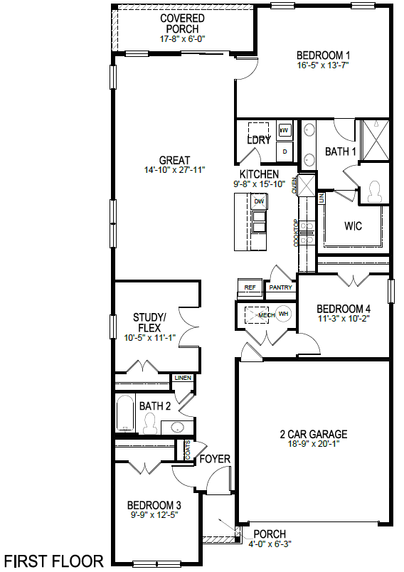 the merrit floorplan