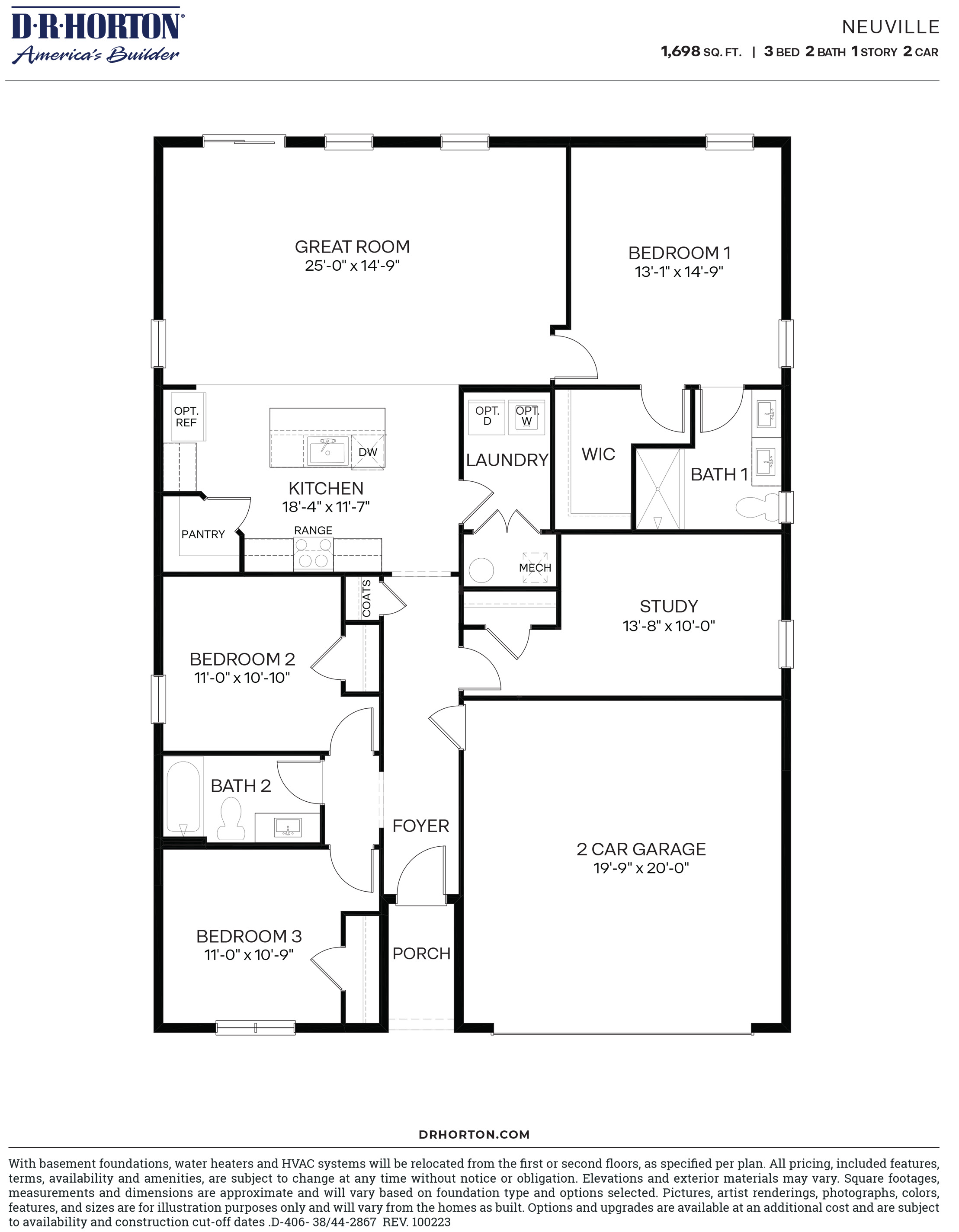 A Neuville floorplan