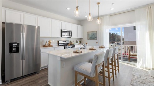 kitchen island with bar seating