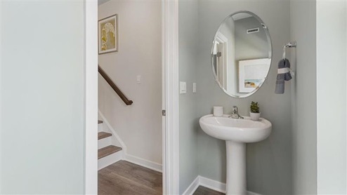 half bathroom