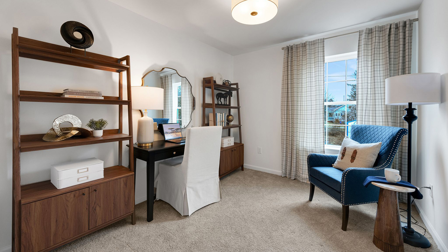 The third bedroom could be used as a small home office.