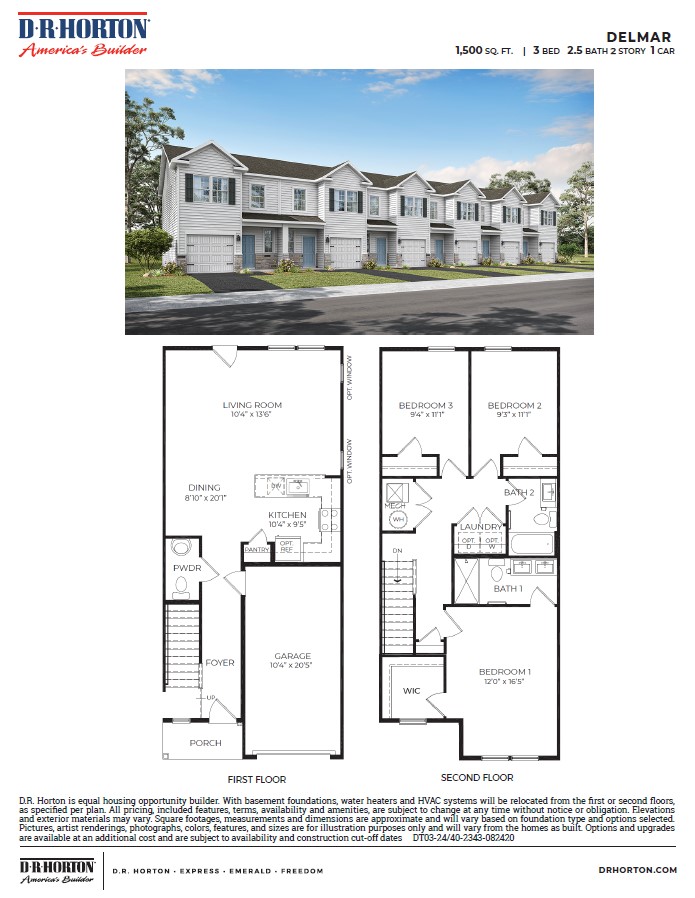 Floorplan of the Delmar