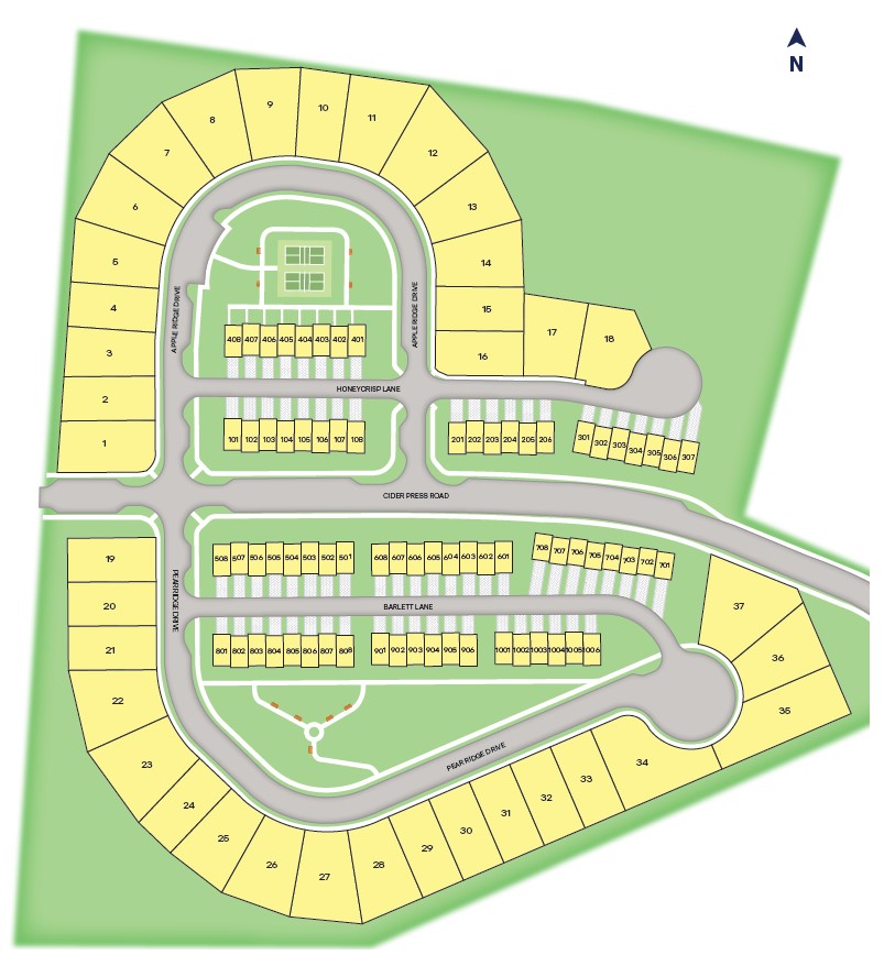 Static Lot Map